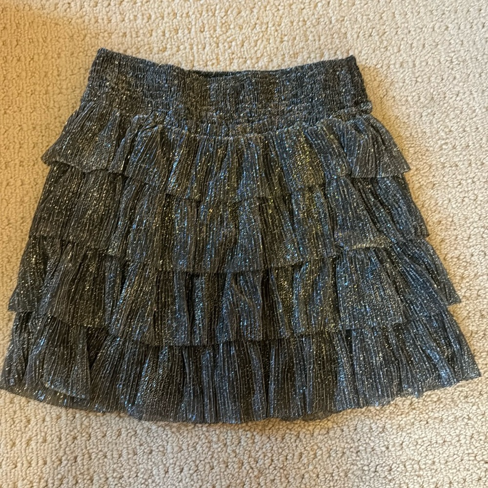 Sparkle Ruffle Skirt